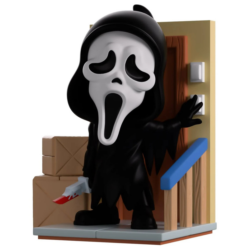 Scream Collection Ghost Face Lights Out Vinyl Figure #1 Youtooz